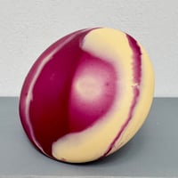 Image 4 of NEW Maxi Ink ring in claret/cream