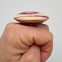 Image 6 of NEW Maxi Ink ring in claret/cream