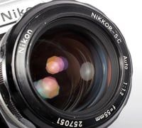 Image 9 of Nikon FM2 35mm SLR camera with Nikkor 55mm F1.2 AI'd lens #1170