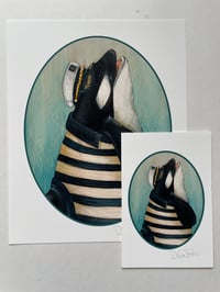 Image 3 of Yachting Orca Print