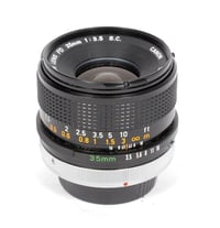 Image 7 of Canon 35mm F3.5 S.C. lens for FD mount cameras #1186