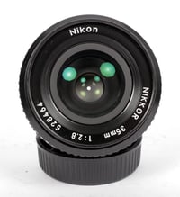 Image 2 of Nikon Nikkor 35mm F2.8 lens for all F mount #1188