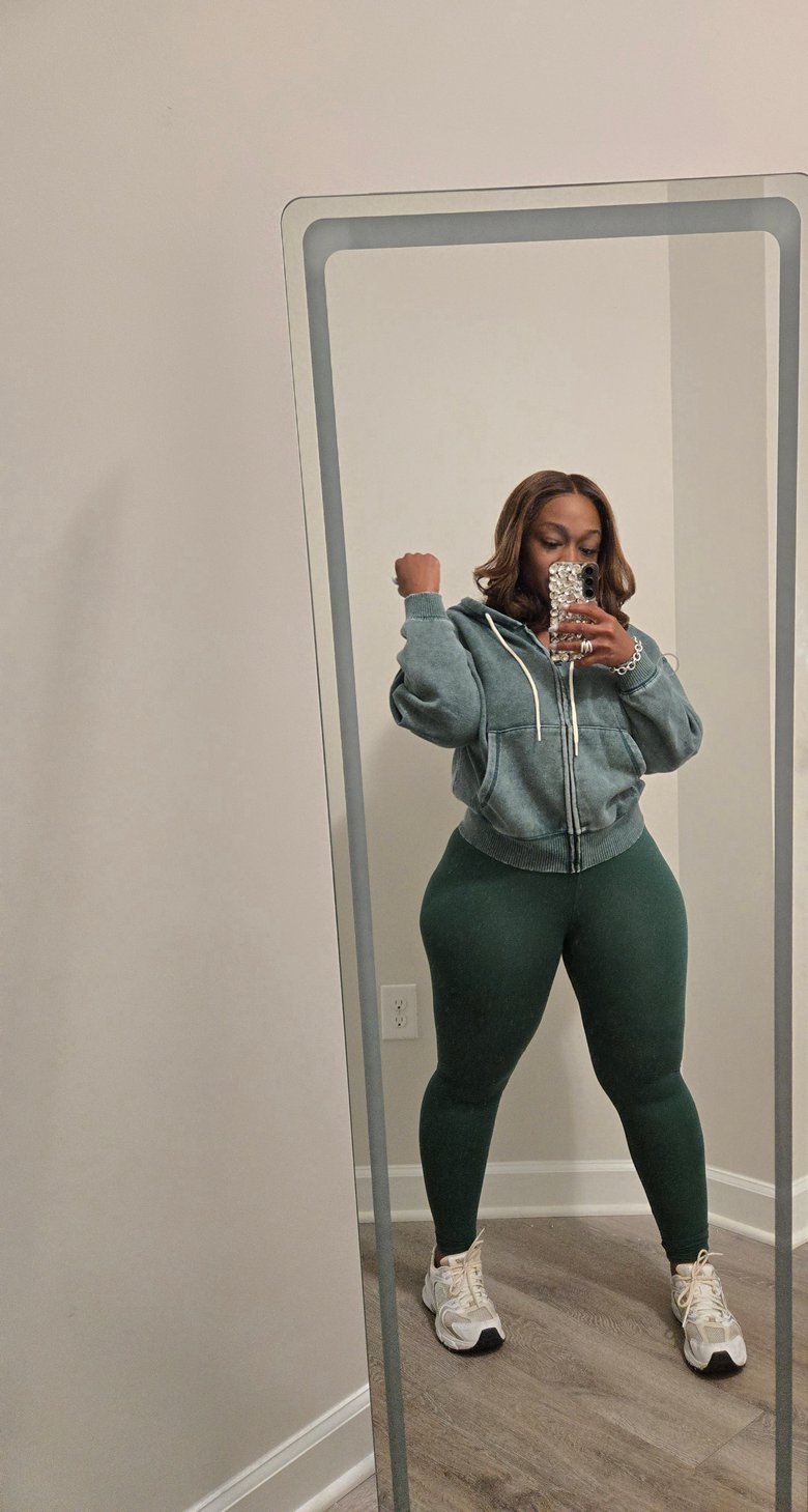 Image of Green Mineral Wash Jacket Set