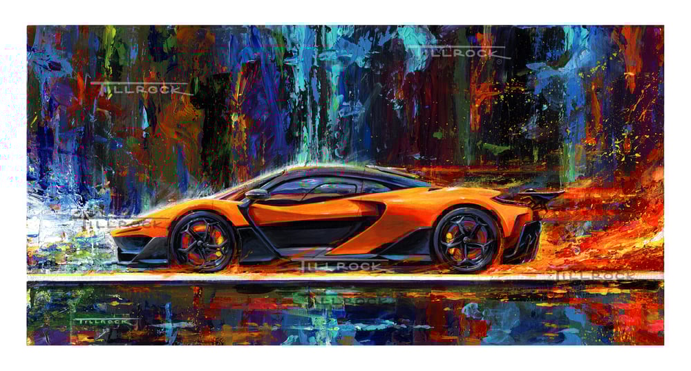 Image of McLaren W1 13"x19" Print