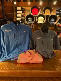 Saxon Pub Uni-sex Seersucker Button Down