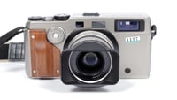 Image 2 of Fuji TX-1 (X-pan) 35mm camera w/ Fujinon EBC 45mm F4 lens + shade #1197