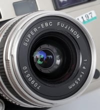 Image 9 of Fuji TX-1 (X-pan) 35mm camera w/ Fujinon EBC 45mm F4 lens + shade #1197