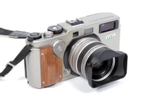 Image 1 of Fuji TX-1 (X-pan) 35mm camera w/ Fujinon EBC 45mm F4 lens + shade #1197