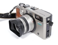 Image 3 of Fuji TX-1 (X-pan) 35mm camera w/ Fujinon EBC 45mm F4 lens + shade #1197