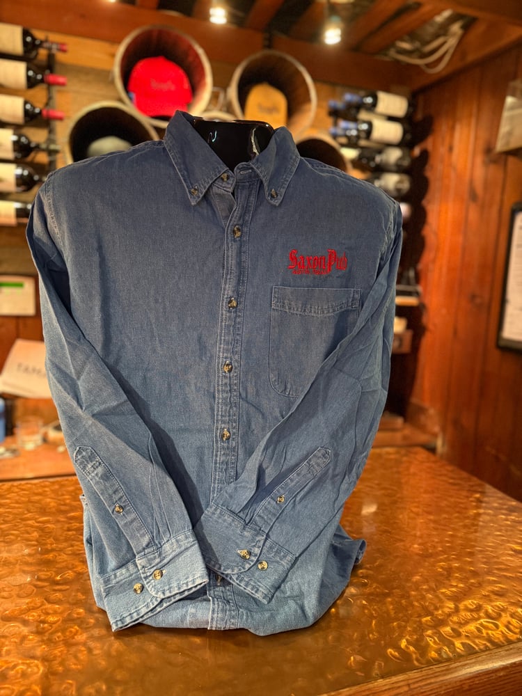 Image of Saxon Pub Logo Denim