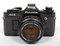 Image 2 of Fujica AX-3 35mm SLR Film Camera + X Fujinon 50mm F1.p lens (#8207)