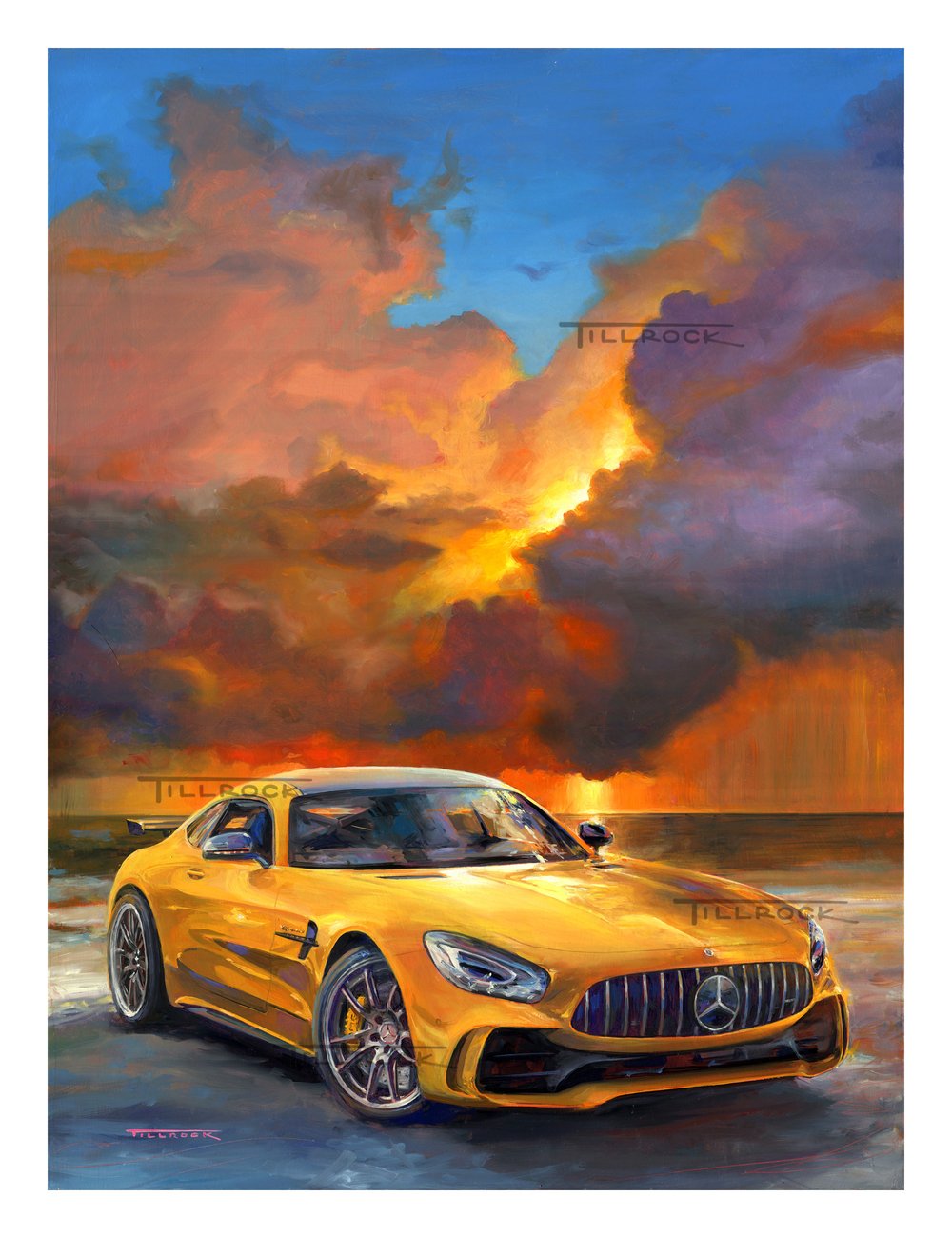 Image of "AMG GT R 2020" 13"x19" Print