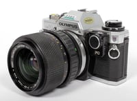 Image 3 of Olympus OM-10 35mm film SLR camera with 35-70mm zoom lens + manual control #1203
