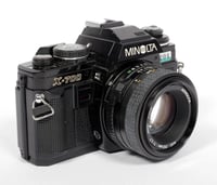 Image 1 of Minolta X-700 35mm SLR Film Camera + MD 50mm F1.7 lens #1204 6 Month warranty