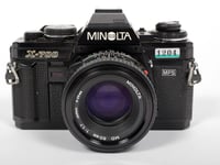 Image 2 of Minolta X-700 35mm SLR Film Camera + MD 50mm F1.7 lens #1204 6 Month warranty