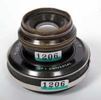 Image 8 of Basuch and Lomb Protar V 183mm F18 lens for 8X10 in ILEX shutter #1206