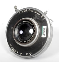 Image 3 of Goerz Apo Artar 10 3/4" [270mm] F9.5 Lens ILEX #3 shutter #9242