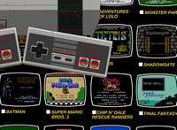 Image 3 of NES 40th Anniversary (ROB + NES title screens)
