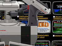 Image 4 of NES 40th Anniversary (ROB + NES title screens)
