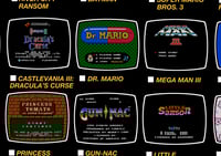 Image 2 of NES 40th Anniversary (NES title screens)