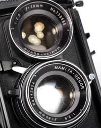 Image 14 of Mamiya C330 PRO 6X6 TLR Medium format film camera with Blue Dot 80mm F2.8 #1231