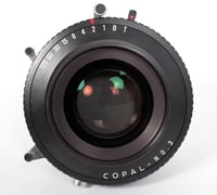 Image 2 of Rodenstock Macro Sironar MC 210mm F5.6 Lens in Compur #3 Shutter for 8X10 #1245