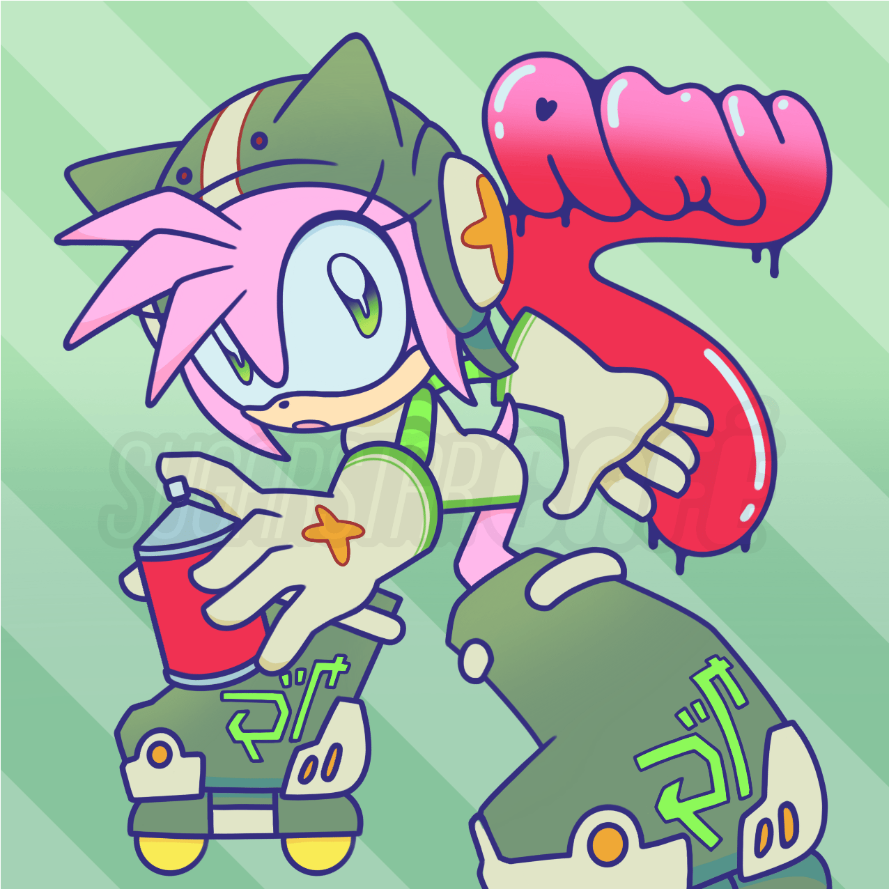 Amy (Jet Set Radio X Sonic)