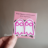 Image 3 of Pink Opaque Sticker Pack