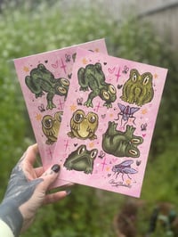 Image 3 of Frog Print