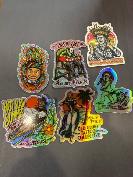 Image of Summer Slasher Sticker pack
