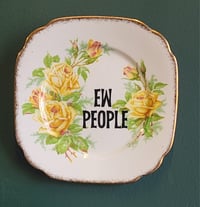 Ew People Vintage Plate 