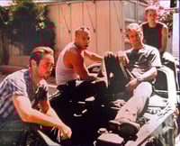 Toretto Garage Deleted Scene "Fast and Furious" 8x10" -- AUTGRAPHED
