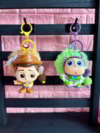 Disney Doorables Woody & Buzz Keychain Duo ✨