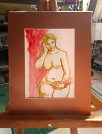 Original Painting "Reader"