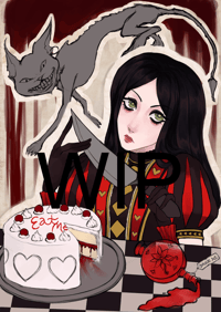 Alice Madness Returns Royal Suit Print (PREORDERS)