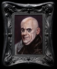 Image 1 of "Uncle Fester" 5x7" Custom OIl Study