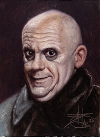 Image 2 of "Uncle Fester" 5x7" Custom OIl Study