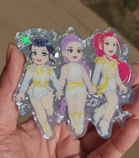 Image 3 of  Huntr/x Holo Foil Charm