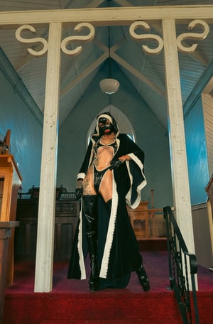 Image of Toxic Vision Sinner's Club  cloak