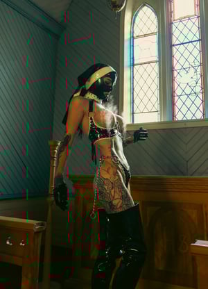 Image of Toxic Vision Sinner's Club patent panties