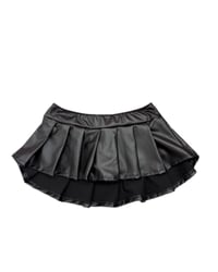 Image 1 of Lustré Leather Skirt 