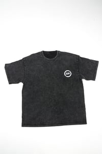 Image 1 of Vintage Wash T-Shirt Off Centered Front Logo 