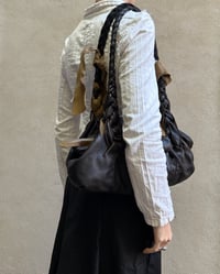 Image 2 of ITALIAN LEATHER PLAIT BAG