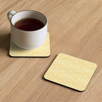 Image 1 of Sunny Hibiscus Cork-Back Coaster
