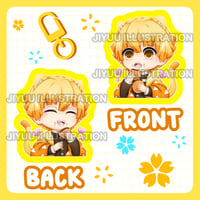 Zenitsu NomNom Keychain