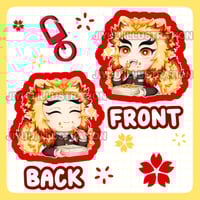 Rengoku NomNom Keychain