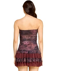 Image 2 of Elien Strapless Ruffle Mini Dress