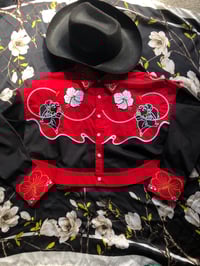 Image 1 of CUNTRY Cowboy Western Crop-Top PRE ORDER