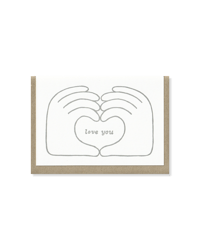Image 1 of 'Love you' greeting card