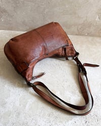 Image 4 of FLOWER BUCKLE LEATHER BAG